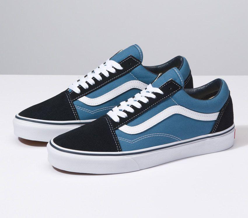 Vans Old Skool Navy Mens Womens - Navy VN-0D3HNVY Shoes