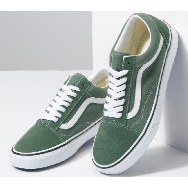 Vans Old Skool Mens Womens - Color Theory Duck Green VN0A5KRSYQW Shoes