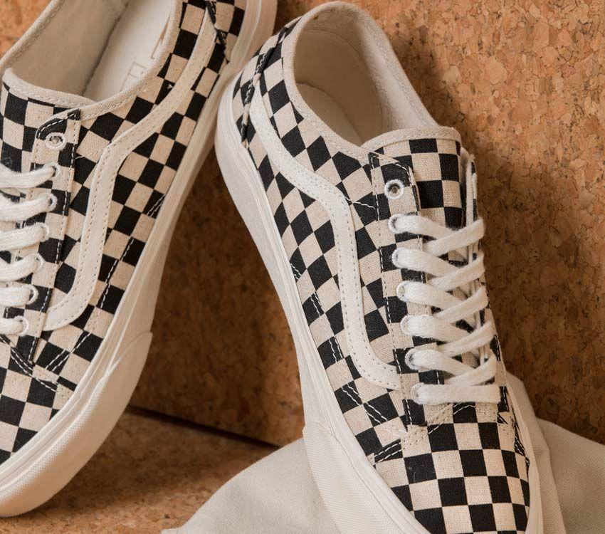 Vans Old Skool Tapered Eco Theory Mens Womens - Eco Theory Checkerboard VN0A54F4705 Shoes