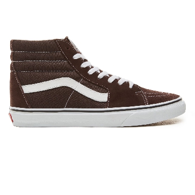 Vans Color Theory Sk8-Hi Classic (Unisex) Mens Womens - Chocolate Torte/True White VA38GEU5Z Shoes