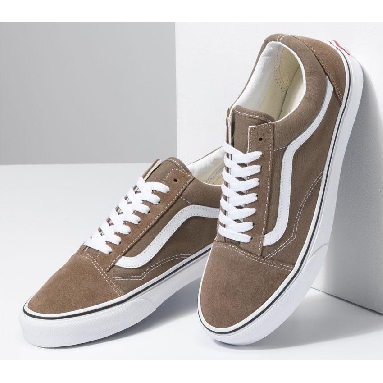Vans Old Skool Mens Womens - Color Theory Walnut VN0A4BW21NU Shoes