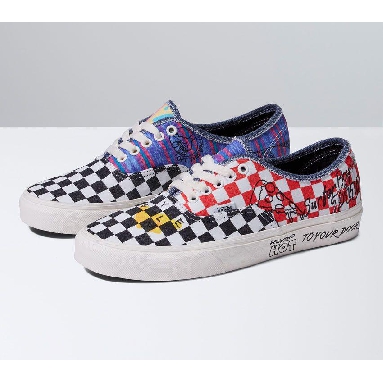 Vans X Stranger Things Authentic Mens Womens - Stranger Things Multi/Marshmallow VN0A5JMPBO5 Shoes