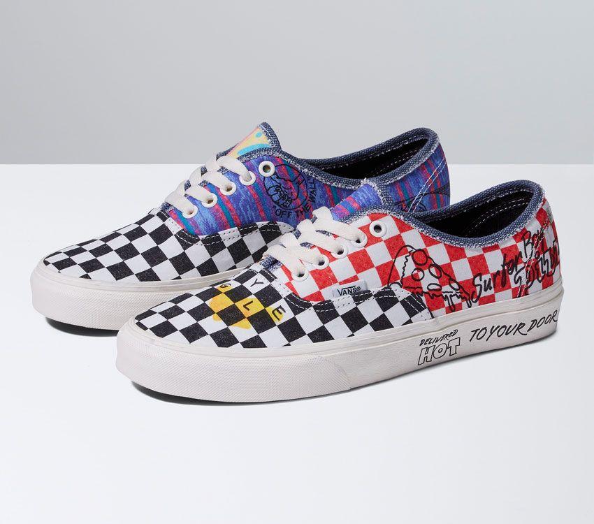 Vans X Stranger Things Authentic Mens Womens - Stranger Things Multi/Marshmallow VN0A5JMPBO5 Shoes