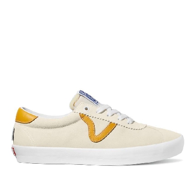 Vans Skate Sport Athletic Mens Womens - Athletic White/Gold VN0A5HEKY8P Shoes