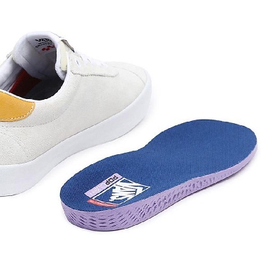Vans Skate Sport Athletic Mens Womens - Athletic White/Gold VN0A5HEKY8P Shoes