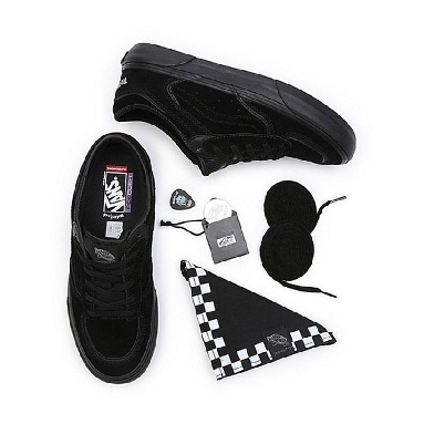 Vans X Motorhead Rowley Mens Womens - Motorhead Black/Black VN0005V7BKA Shoes