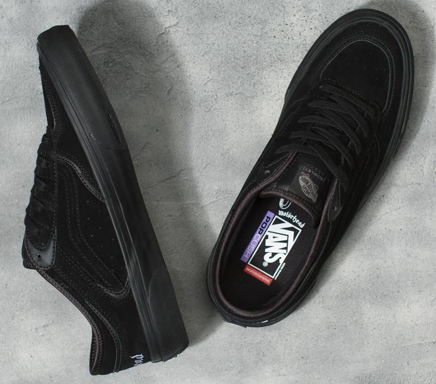 Vans X Motorhead Rowley Mens Womens - Motorhead Black/Black VN0005V7BKA Shoes
