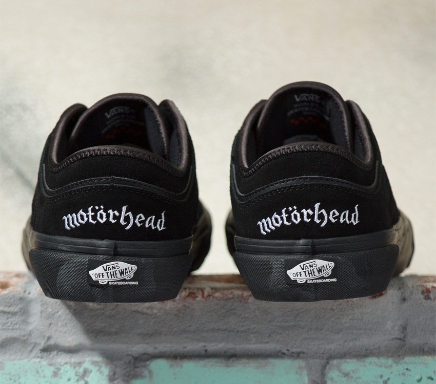 Vans X Motorhead Rowley Mens Womens - Motorhead Black/Black VN0005V7BKA Shoes