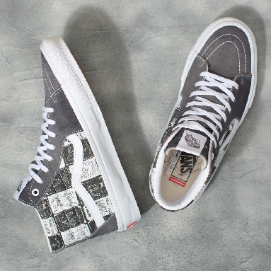 Vans x One Piece Skate SK8-Hi Mens Womens - (DANIEL JOHNSTON) RAVEN VN0A5FCCAO7 Shoes