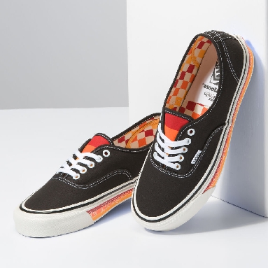 Vans Our Legends Authentic 44 DX Mens Womens - OUR LEGENDS MONGOOSE BLACK VN0A4BVYBLK Shoes
