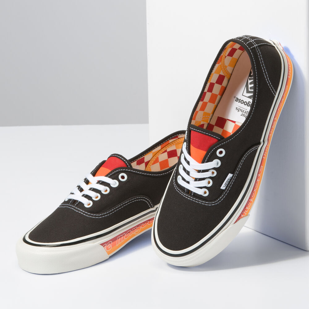 Vans Our Legends Authentic 44 DX Mens Womens - OUR LEGENDS MONGOOSE BLACK VN0A4BVYBLK Shoes