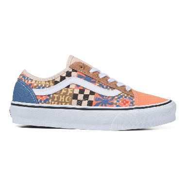 Vans Eco Theory Old Skool Tapered Mens Womens - (CAMP POSITIVE) MULTI/TRUE WHITE VN0A54F4B2X Shoes