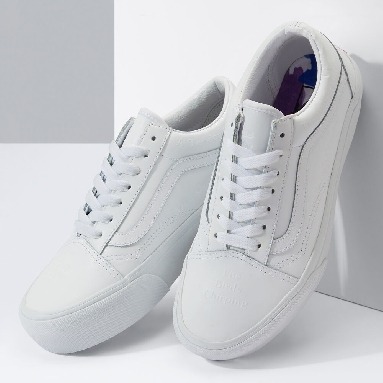 Vans DIY Checkerboard Old Skool Platform Mens Womens - (DIY CHECKERBOARD) TRUE WHITE VN0A5KRG8AX Shoes
