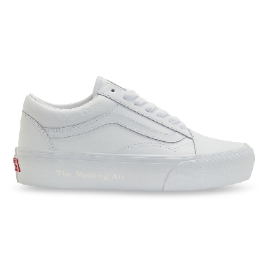 Vans DIY Checkerboard Old Skool Platform Mens Womens - (DIY CHECKERBOARD) TRUE WHITE VN0A5KRG8AX Shoes
