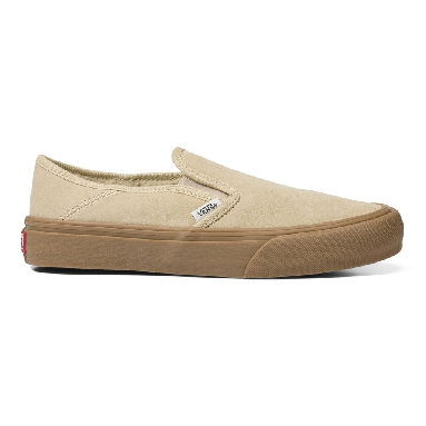 Vans Slip-On VR3 SF Mens Womens - SHERPA KHAKI/GUM VN0A4BX85SM Shoes