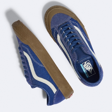 Vans Animal Stripes Style 36 Decon SF Mens Womens - (SALT WASH) LIMOGES/BUTTERNUT VN0A5HYRB9B Shoes