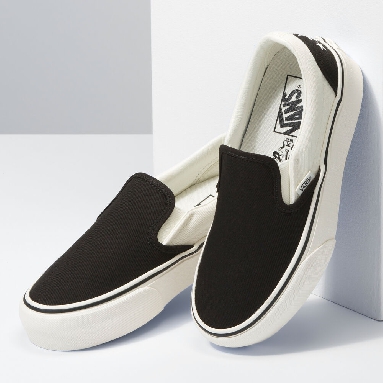 Vans x Surf Supply Slip-On Platform SF Mens Womens - SURF SUPPLY KARINA/BLACK VN0A3MVC4XY Shoes