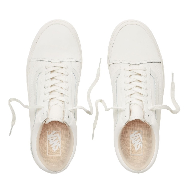 Vans Vansbuck Old Skool Classic Mens Womens - (Vansbuck) Blanc De Blanc VA38G1U5V Shoes