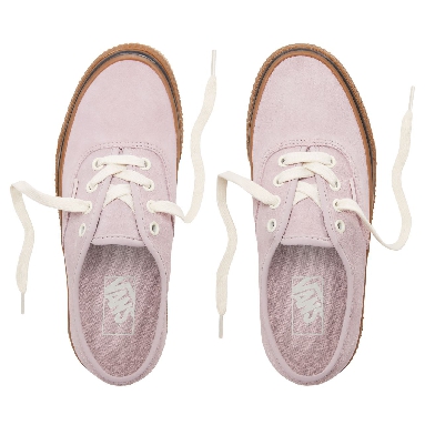 Vans Suede Authentic Classic Womens - (Suede) Violet Ice/Embossed Gum VN0A38EMUKP Shoes
