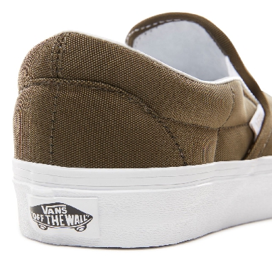 Vans Puffer Classic Slip-on Classic Womens - (Puffer) Grapeleaf VN0A38F7ULY Shoes