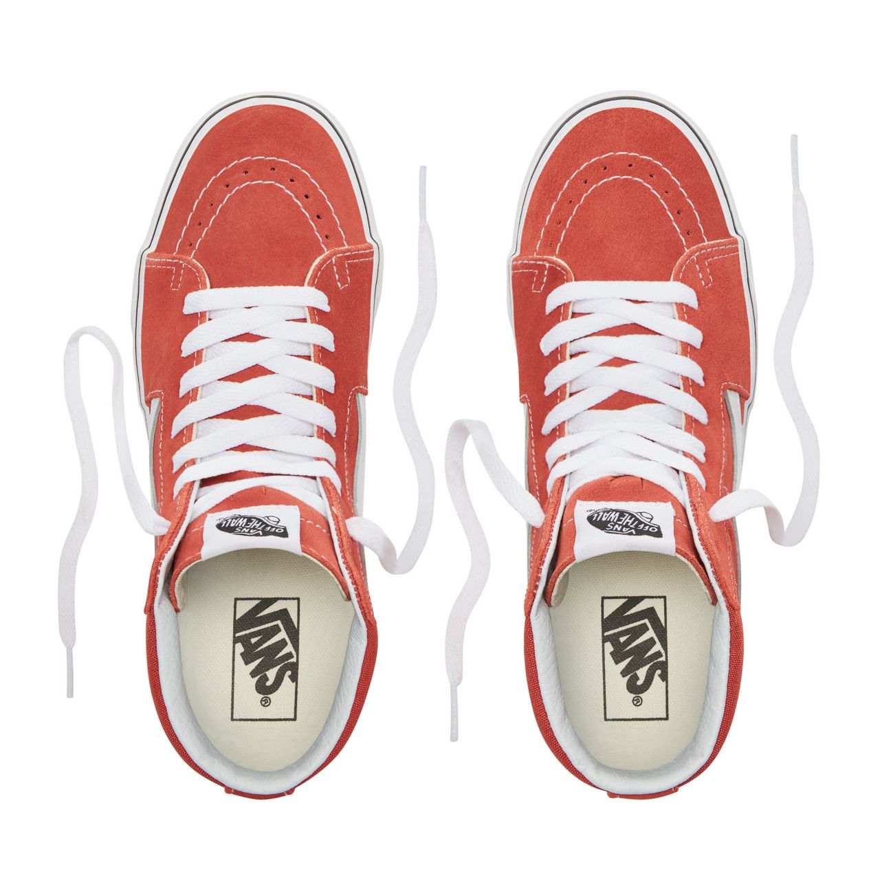 Vans Sk8-Hi Classic Womens - Hot Sauce/True White VN0A38GEUKZ Shoes