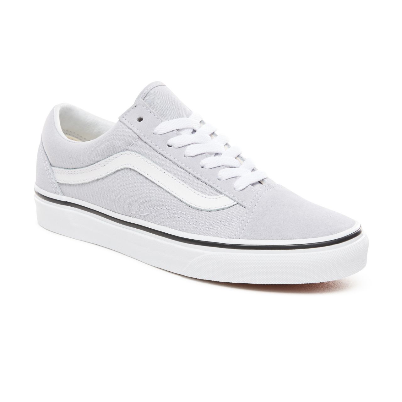 Vans Old Skool Classic Womens - Gray Dawn/True White VN0A38G1UKX Shoes