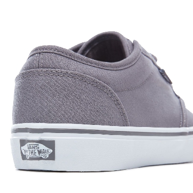 Vans Canvas Atwood Classic Mens Womens - (Canvas) Pewter/White VN000TUY4WV Shoes