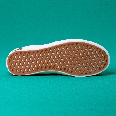 Vans Distort Comfycush Slip-On Classic Mens Womens - (Distort) Blanc/Black VN0A3WMDVX7 Shoes