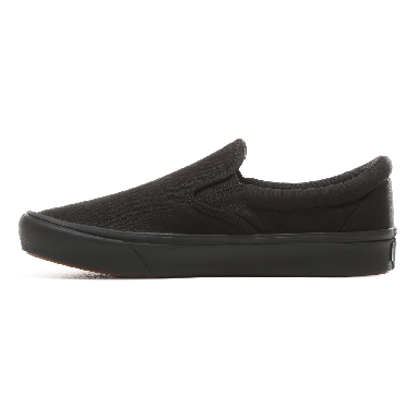Vans Comfycush Slip-On Classic Mens Womens - (Classic) Black/Black VN0A3WMDVND Shoes