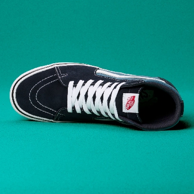 Vans Classic Comfycush Sk8-Hi Classic Mens Womens - (Classic) Navy/Steve Navy VN0A3WMBVNT Shoes