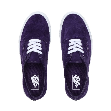 Vans Pig Suede Authentic Classic Mens Womens - (Pig Suede) violet indigo/true white VN0A2Z5IT75 Shoes