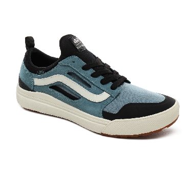 Vans UltraRange 3D Classic Mens Womens - Smoke Blue/Black VN0A3TKWXN4 Shoes