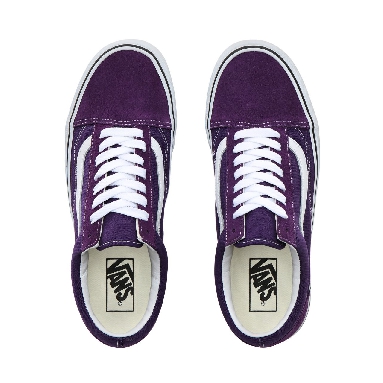 Vans Old Skool Classic Mens Womens - Violet Indigo/True White VN0A4BV5V7F Shoes