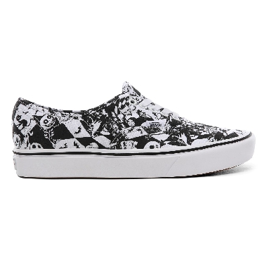 Vans Disney x Vans ComfyCush Authentic Classic Mens Womens - (Disney) multi checker/nightmare VN0A3WM7TE1 Shoes