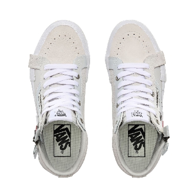 Vans Glitter Mix SK8-Hi Reissue CAP Classic Womens - (Glitter Mix) blanc de blanc/true white VN0A3WM1TUT Shoes