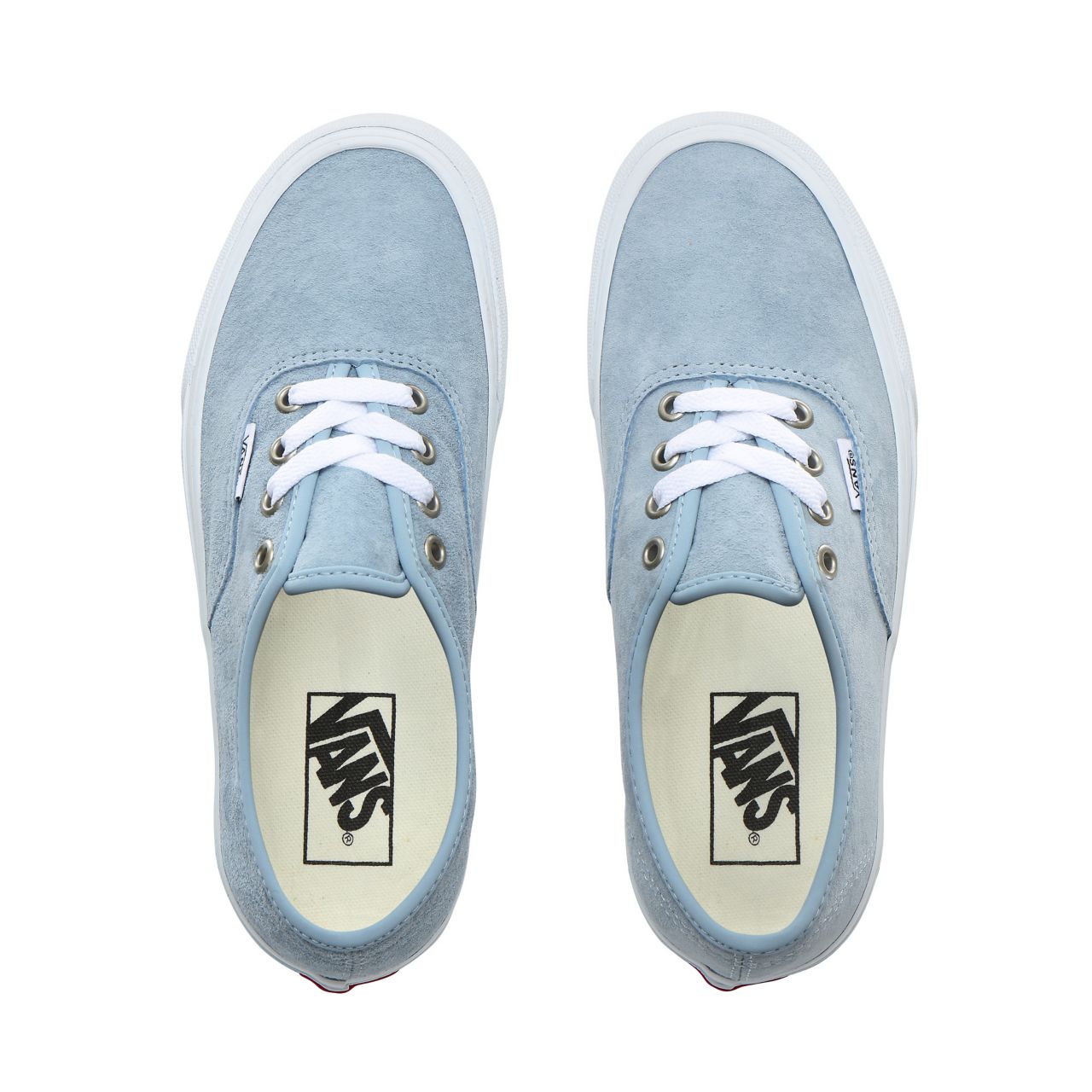 Vans Pig Suede Authentic Classic Womens - (Pig Suede) Blue Fog/True White VN0A2Z5IV4Z Shoes
