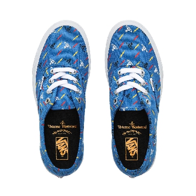 Vans x Vivienne Westwood Authentic Classic Womens - (Vivienne Westwood) Thunderbolt Orbs/True White VN0A2Z5IV7C Shoes