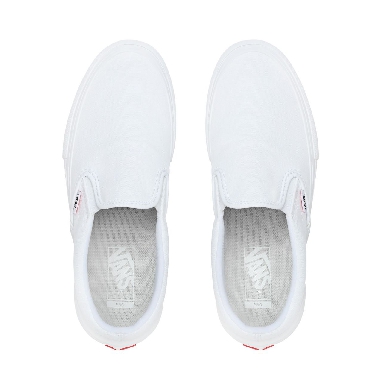 Vans Slip-On Pro White Classic Mens Womens - White/White VN0A347VWWW Shoes