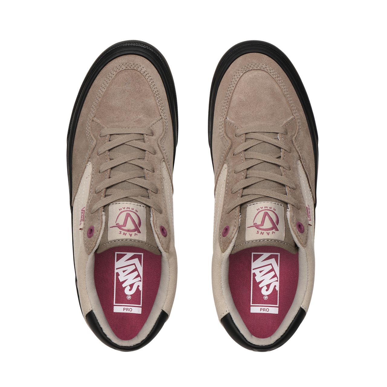 Vans Rowan Zorilla Pro Brown Classic Mens Womens - Desert Taupe/Black VN0A4TZCW8R Shoes