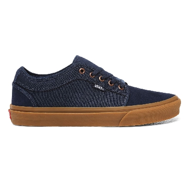 Vans Chukka Low Blue Classic Mens Womens - Dress Blues/Gum VN0A38CGFS1 Shoes