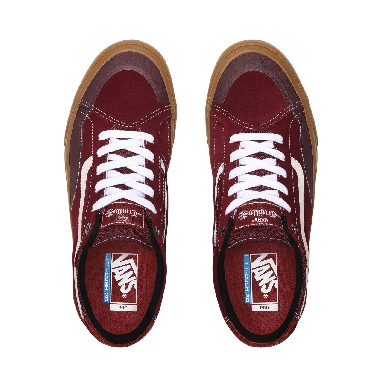 Vans TNT Advanced Prototype Pro Red Classic Mens Womens - Port Royale/Rosewood VN0A3TJXW4Q Shoes
