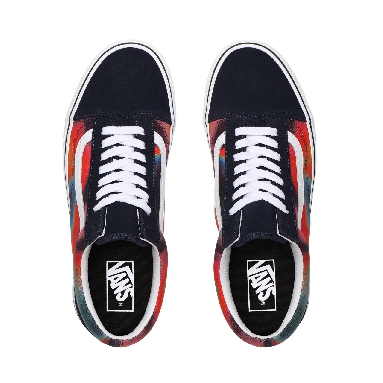 Vans Dark Aura Old Skool Multicolour Classic Mens Womens - (Dark Aura) Multi/True White VN0A4U3BWN0 Shoes