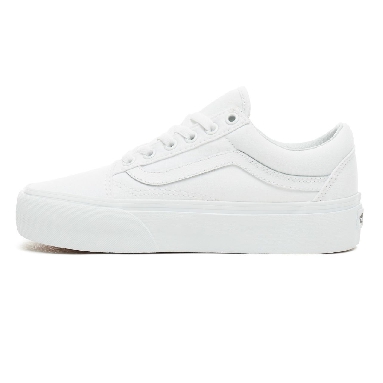 Vans Old Skool Platform White Classic Womens - True White VN0A3B3UW00 Shoes